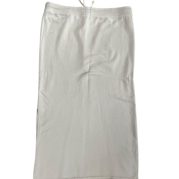 NWT Universal Thread Cream Jersey Knit Midi Skirt - Size Medium - Picture 3 of 13
